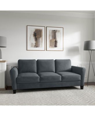 Lifestyle Solutions Wilshire Sofa With Rolled Arms - Macy's