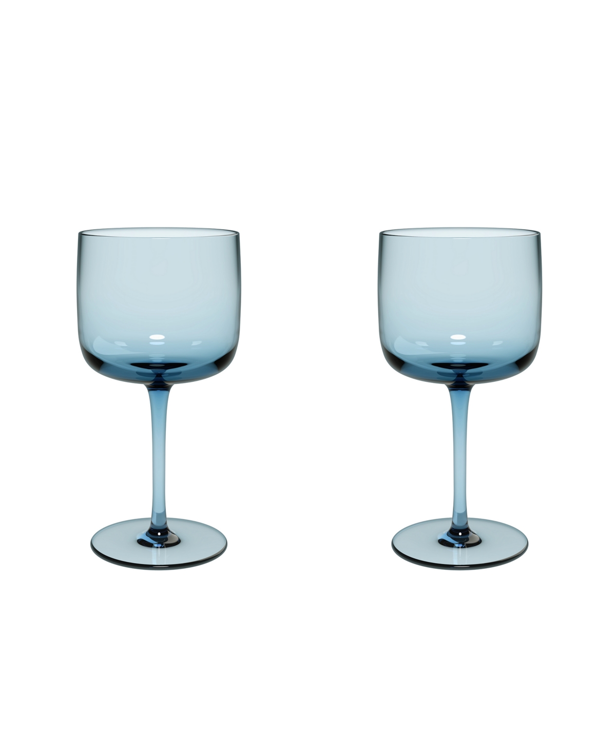 Villeroy & Boch Like Wine Glasses, Set Of 2 In Ice Blue