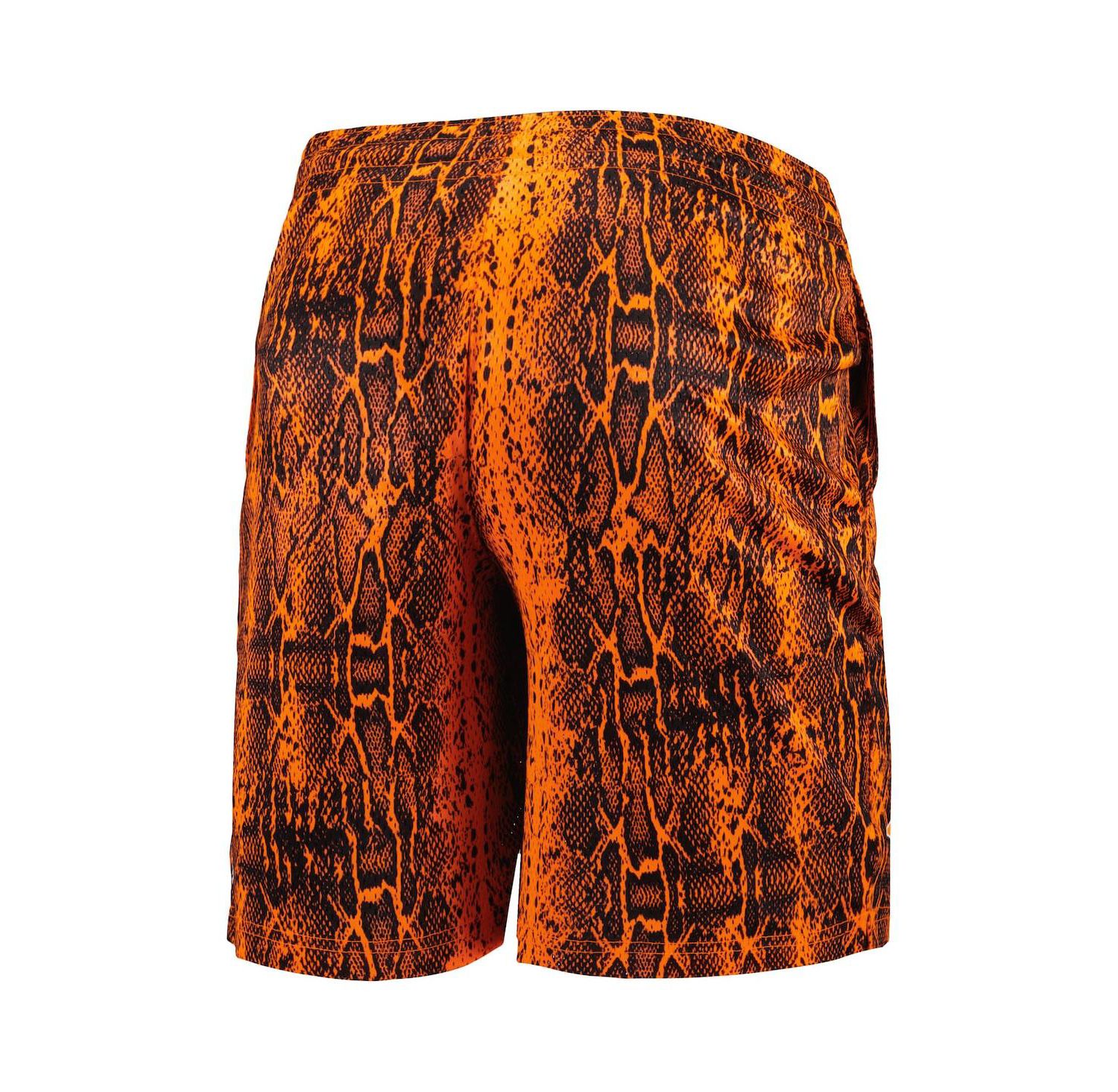 Men's Orange New York Giants Summer Pop Shorts