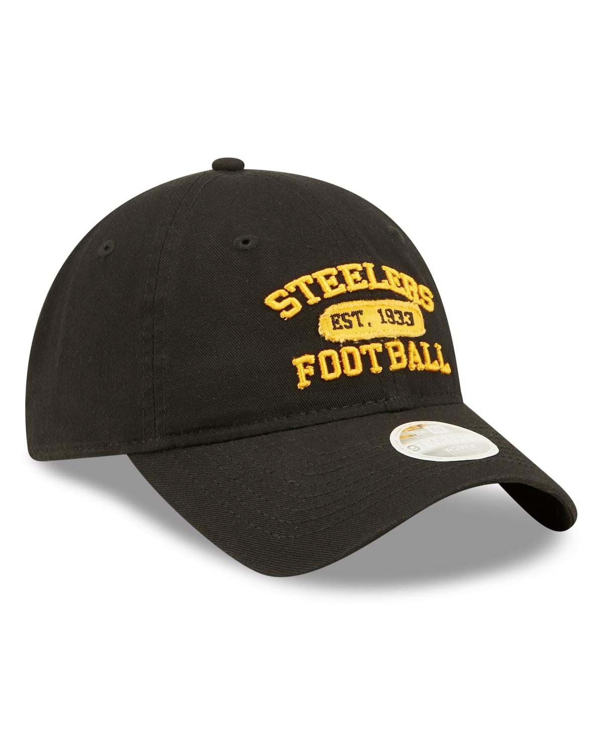Shop New Era Women's  Black Pittsburgh Steelers Formed 9twenty Adjustable Hat
