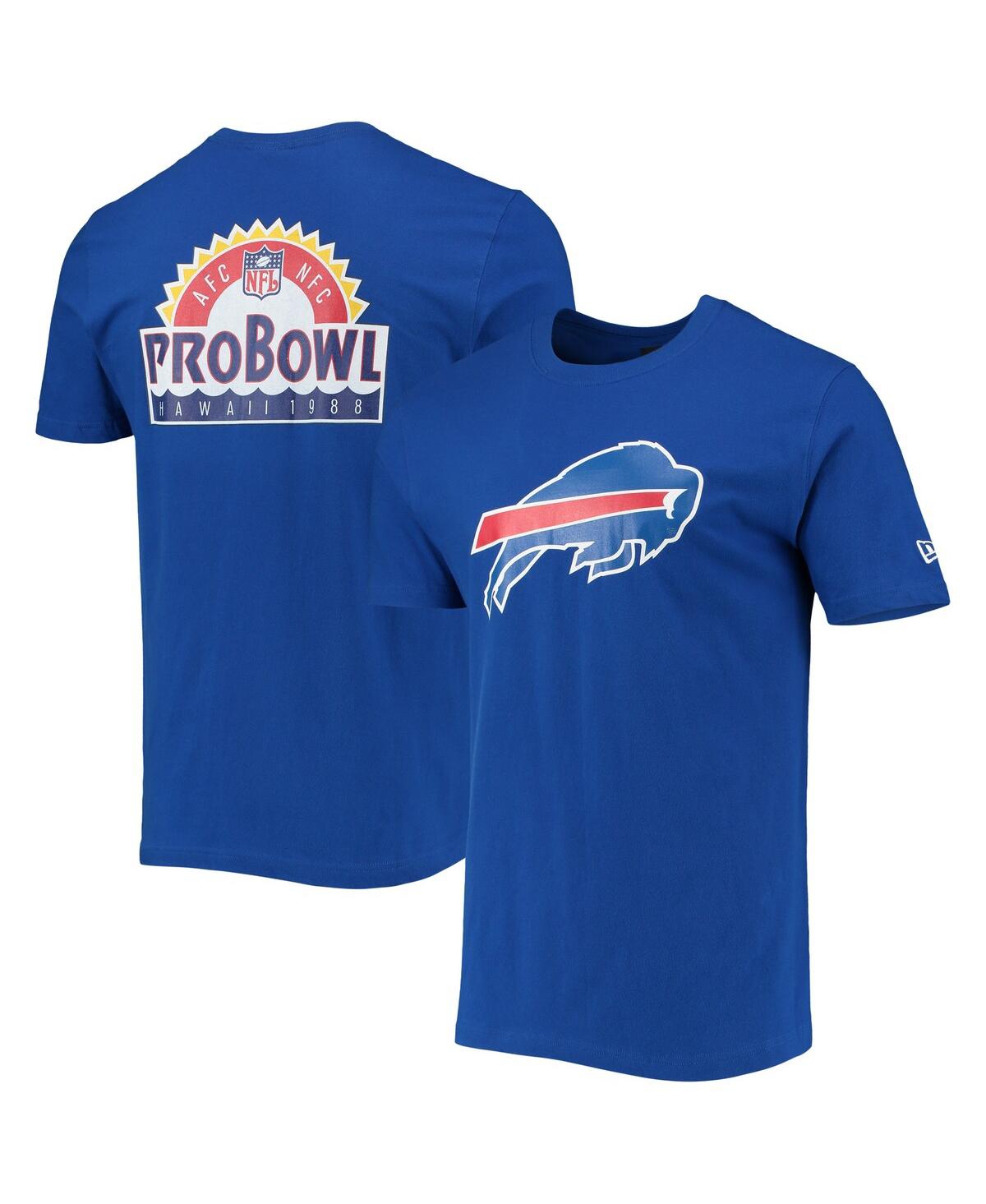 Shop New Era Men's  Royal Buffalo Bills 1988 Pro Bowl T-shirt