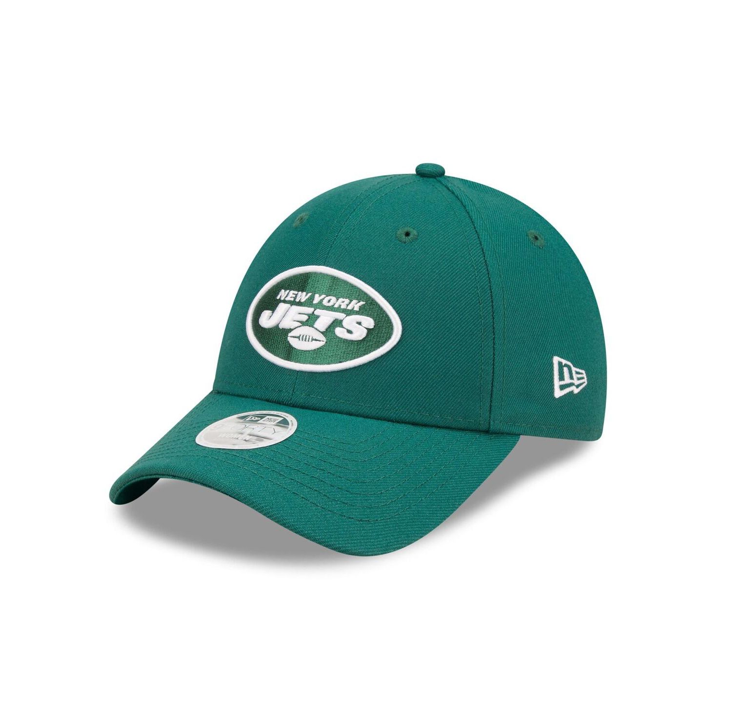 Women's Green New York Jets Simple 9FORTY Adjustable Hat