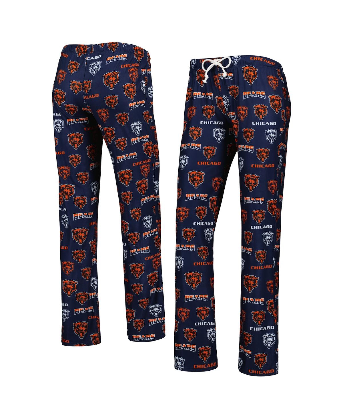 Women's Concepts Sport Navy Chicago Bears Breakthrough Knit Pants - Navy