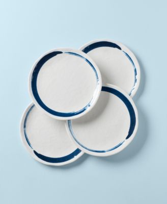 Blue Bay Melamine Dinner Plates, Set of 4