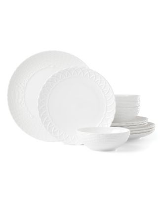 Wicker Creek 12 Pc. Dinnerware Set, Service for 4