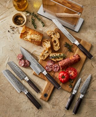 Damashiro Emperor Shi Knife Block Set, 7 Piece