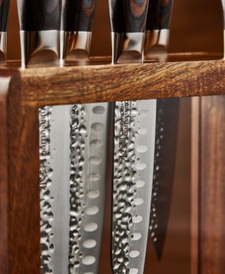 Damashiro Emperor Mokuzai Knife Block Set, 7 Piece