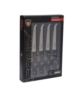 Iconix 5" Steak Knife Set, 4 Piece
