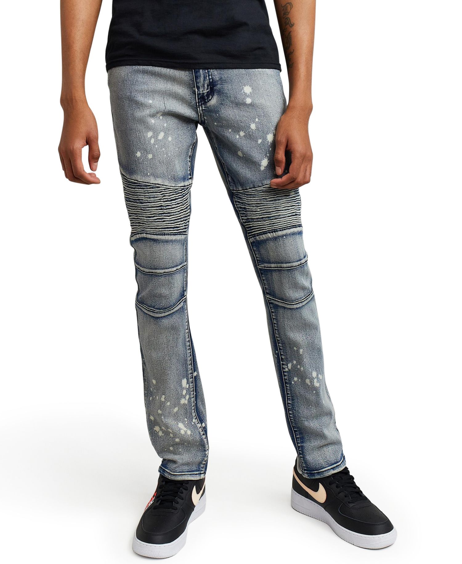 Men's Big and Tall Touch Up Skinny Jeans