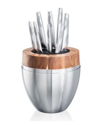Id3 the Egg Knife Block Set, 9 Piece