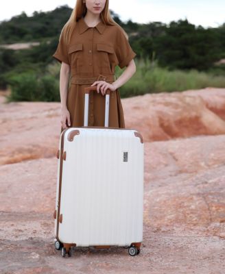 Collins 3 Piece Expandable Retro Spinner Luggage Set