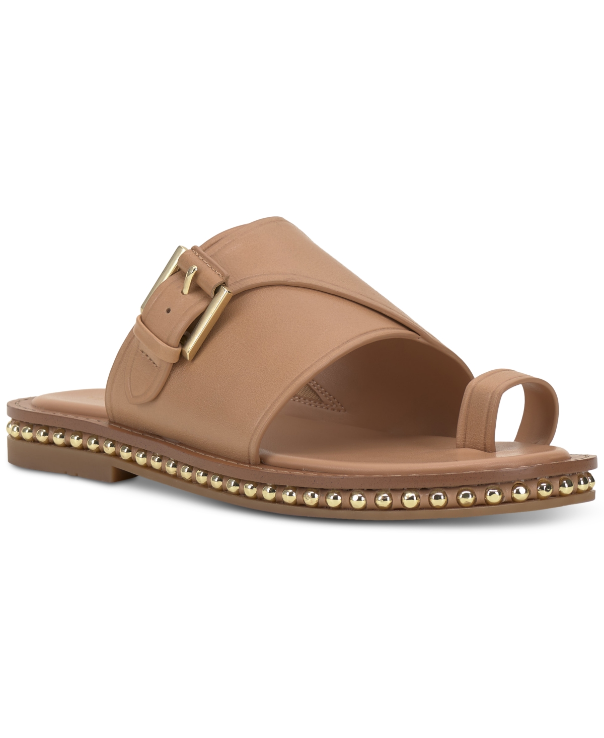 VINCE CAMUTO WOMEN'S COOLIANN HOODED THONG FLAT SANDALS