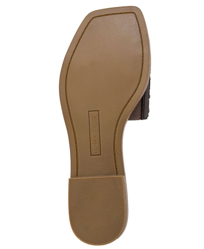 BCBGeneration Women's Lanai Sandal – Flat Comfort Sandals With Padded Footbed, Casual Summer Shoes - View #3
