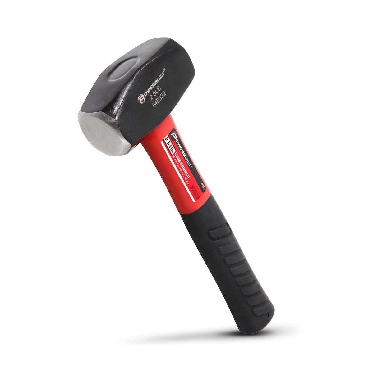 2-1/2 Pound Hand Drilling Sledge Hammer - Red