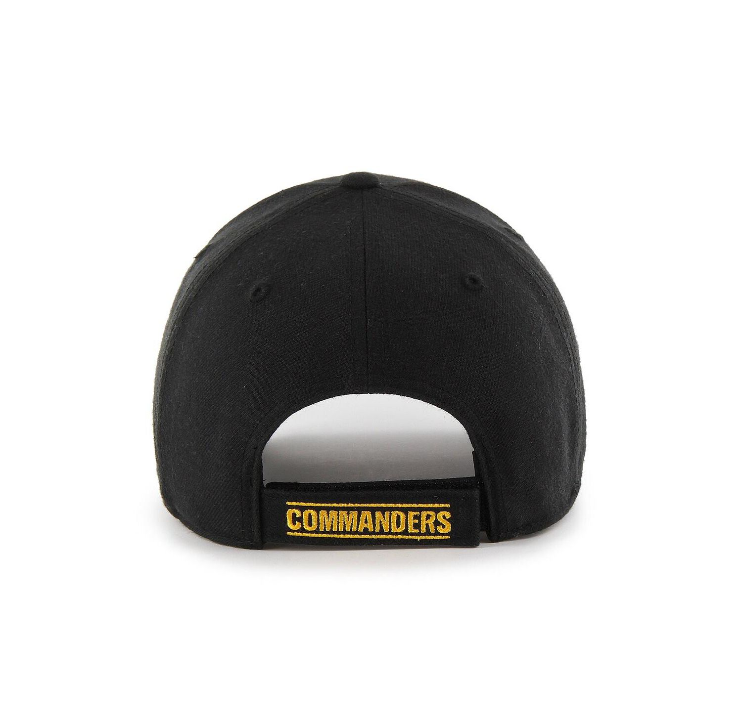 Men's Black Washington Commanders MVP Adjustable Hat