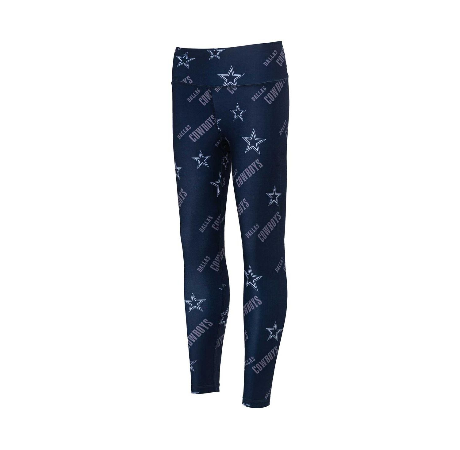 Women's Navy Dallas Cowboys Breakthrough Allover Print Leggings