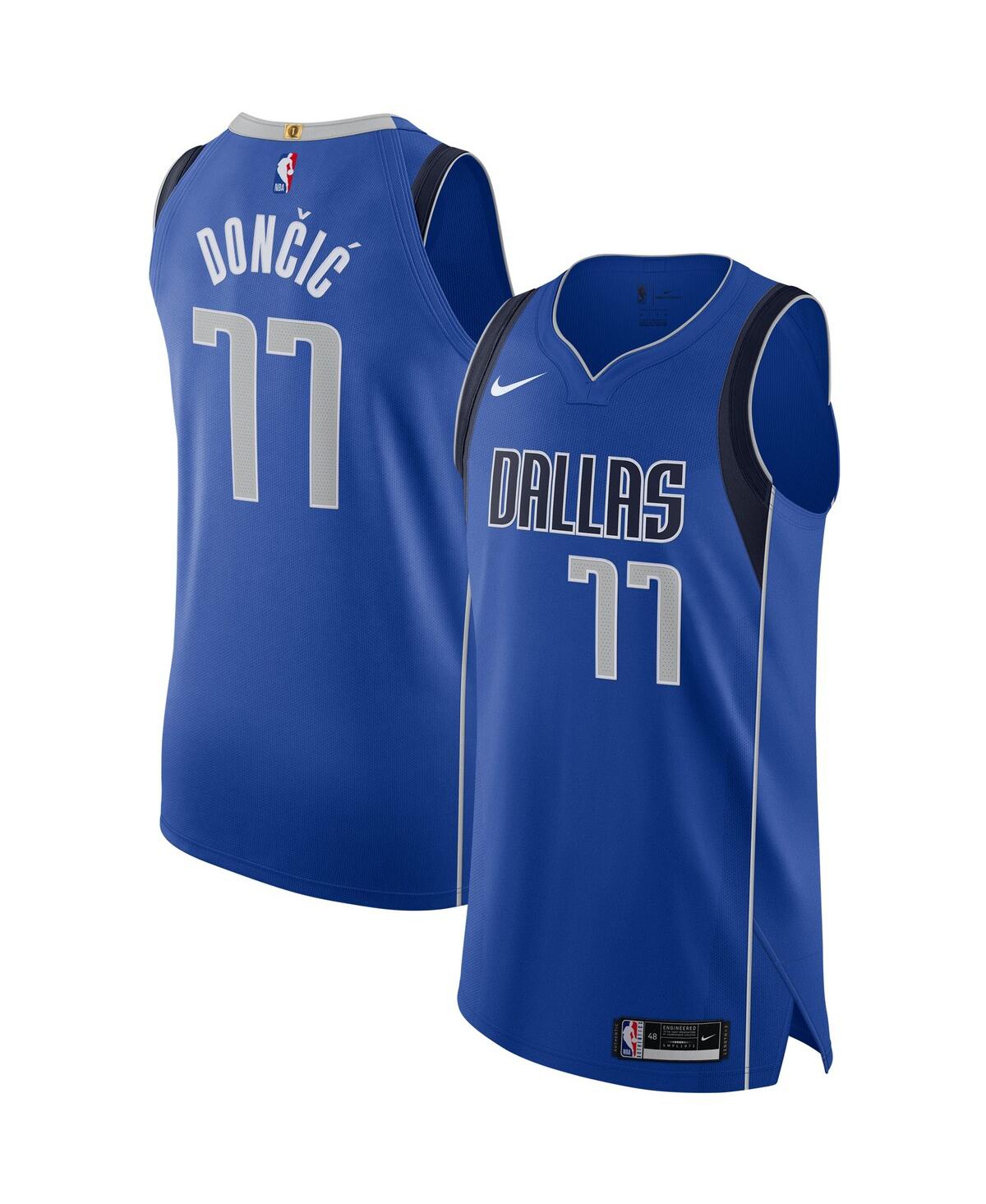 Men's Nike Luka DoncicDallas Mavericks 2020/21 Authentic Jersey - Icon Edition - Blue