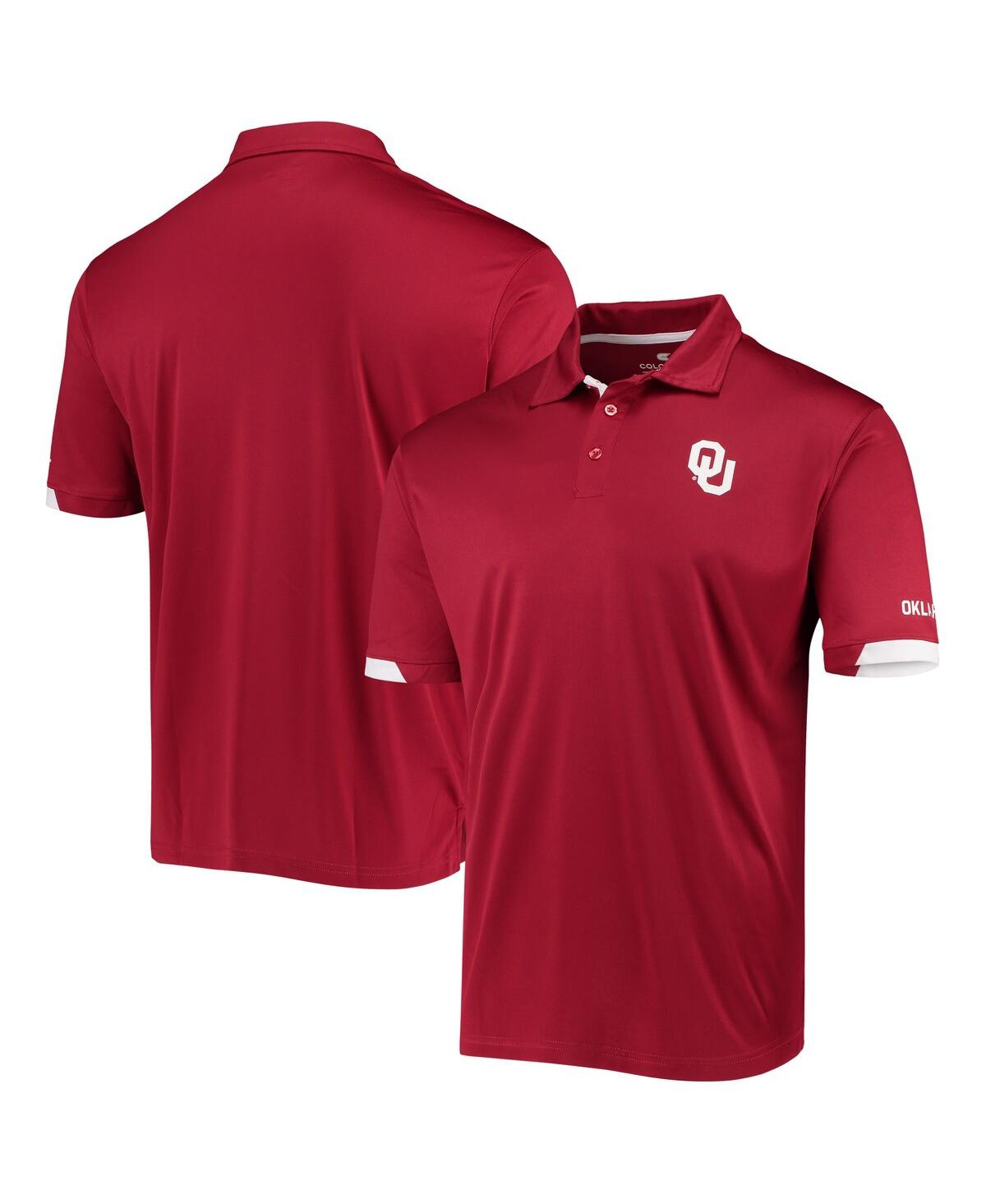 Men's ColosseumOklahoma Sooners Santry Polo Shirt - Crimson