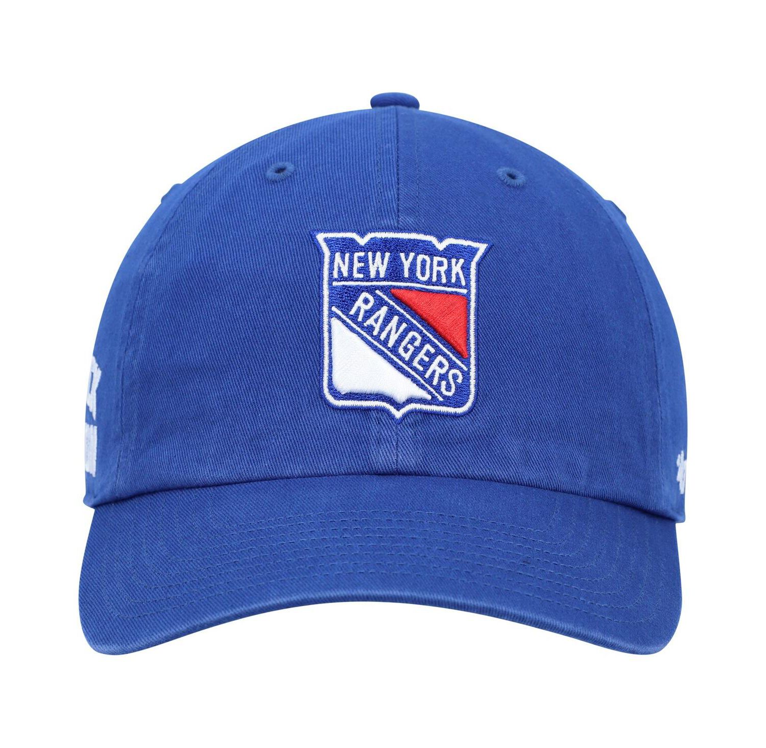 Men's Royal New York Rangers Clean Up Adjustable Hat