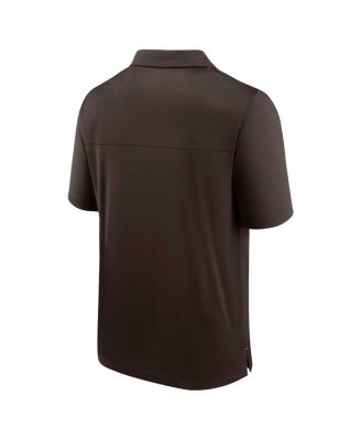 Men's Brown San Diego Padres Hands Down Polo Shirt