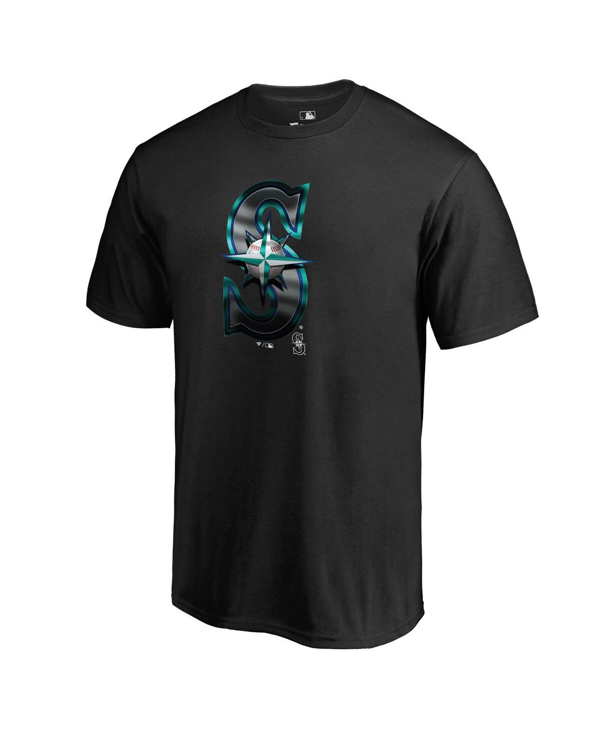 Men's FanaticsSeattle Mariners Midnight Mascot T-shirt - Black