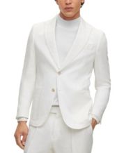 White Slim Fit Men s Blazers Sports Coats Macy s