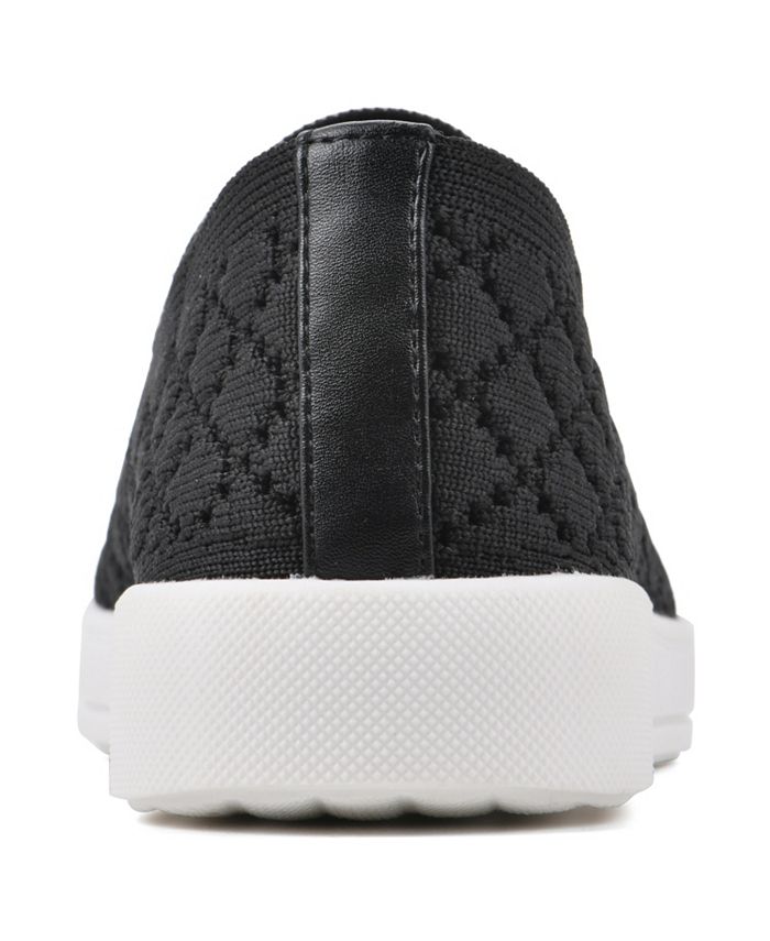 White Mountain Womens Utopia Slip On Sneakers Macy's