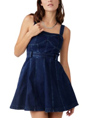 Free People - Women's Margot Denim Mini Dress