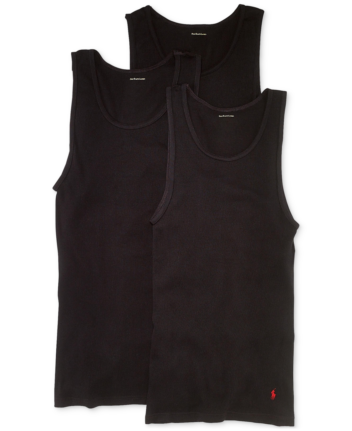 Polo Ralph Lauren Men's Classic-fit Tank Top, 3-pack In Andover,madison,black