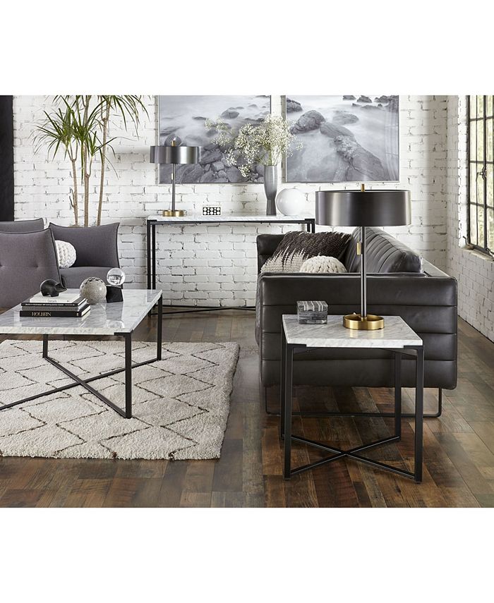 Furniture Saxon End Table Macy's