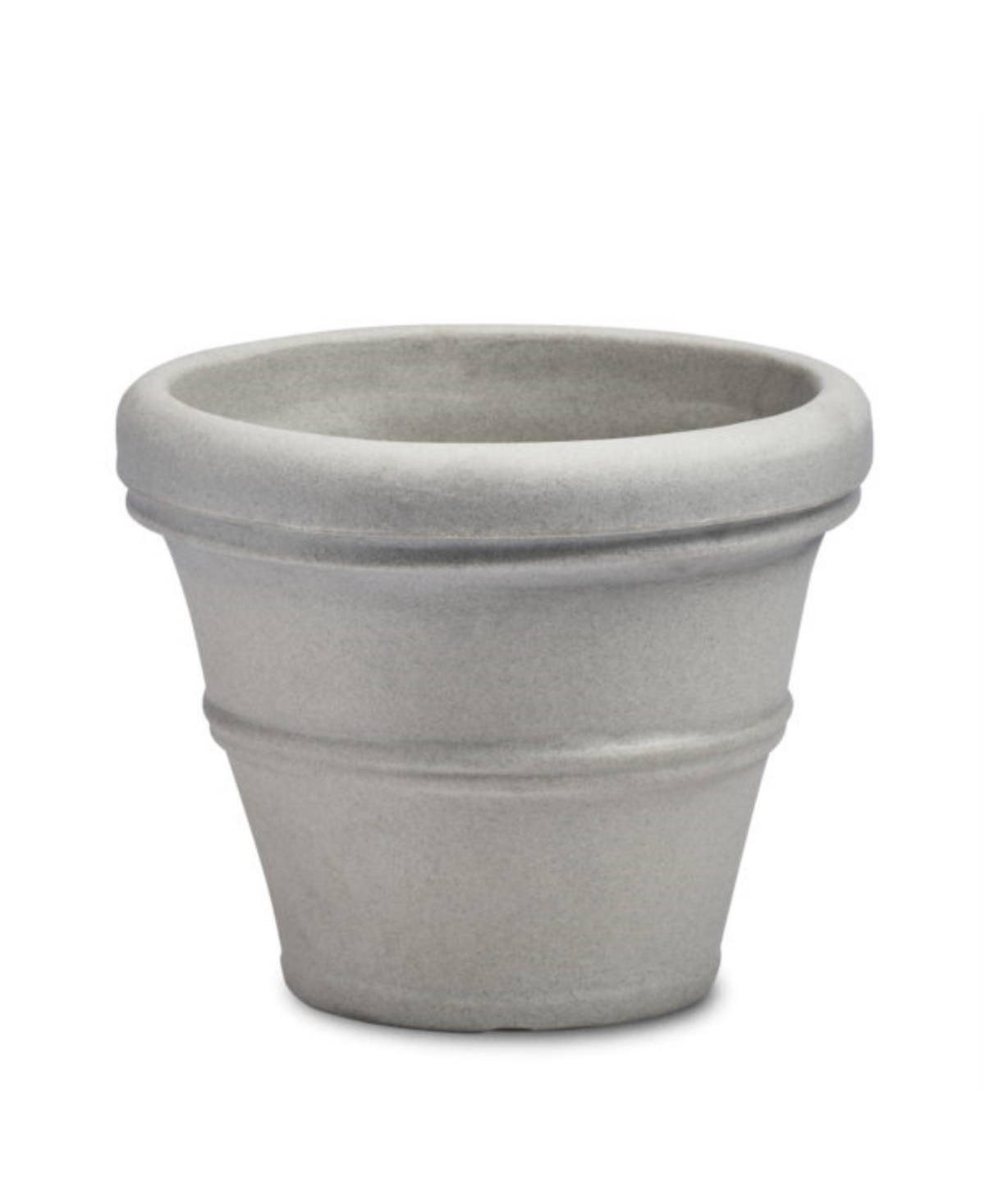 Brunello Classic Plant Pot, 20in Weathered Concrete - Gray