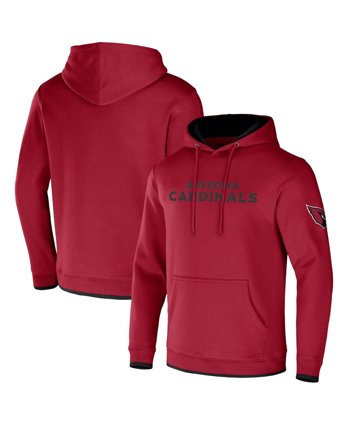 Fanatics Men's Nfl X Darius Rucker Collection By  Cardinal Arizona Cardinals Raglan Fleece Pullover S In Cardinal