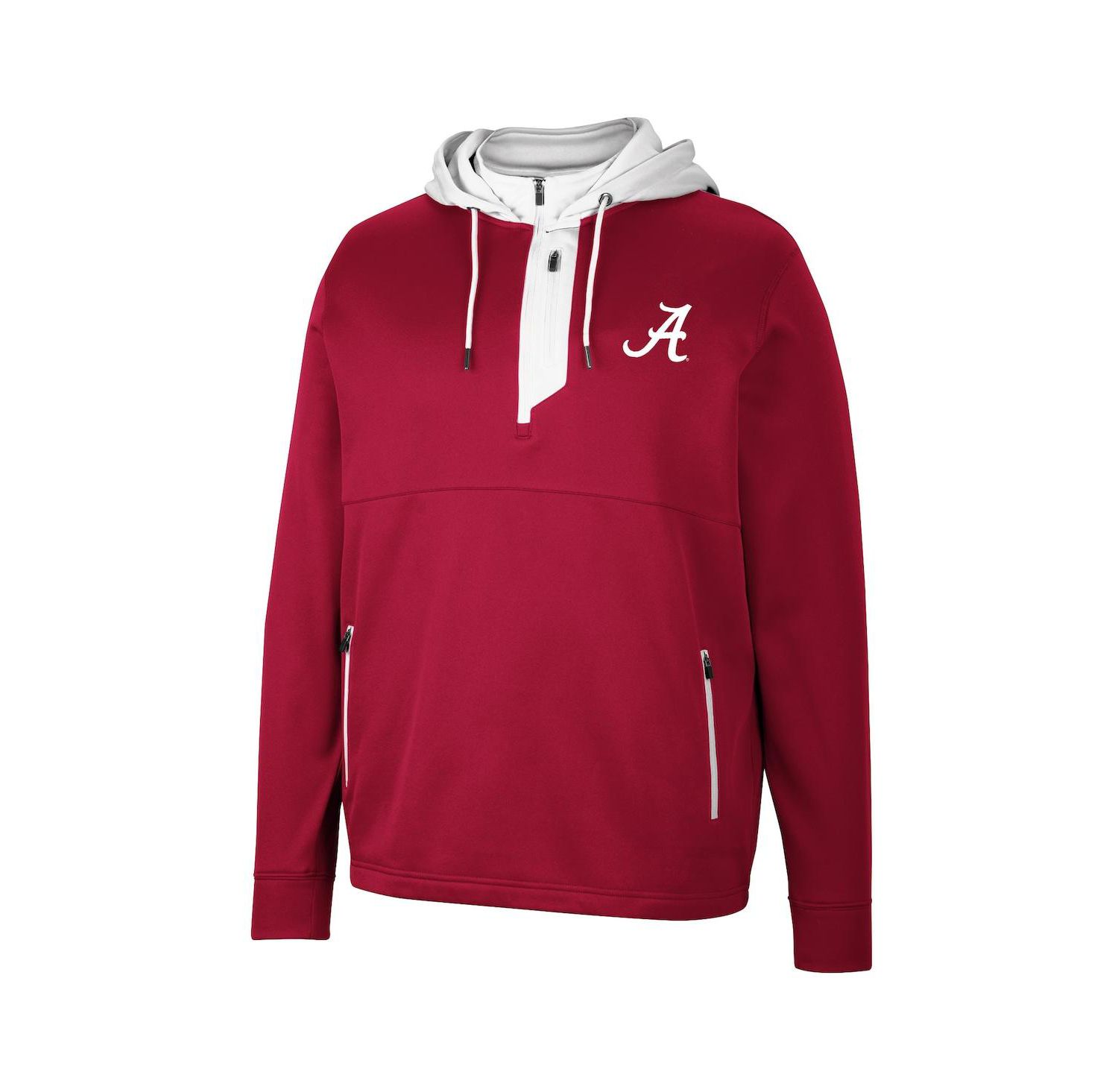 Men's Alabama Crimson Tide Luge 3.0 Quarter-Zip Hoodie