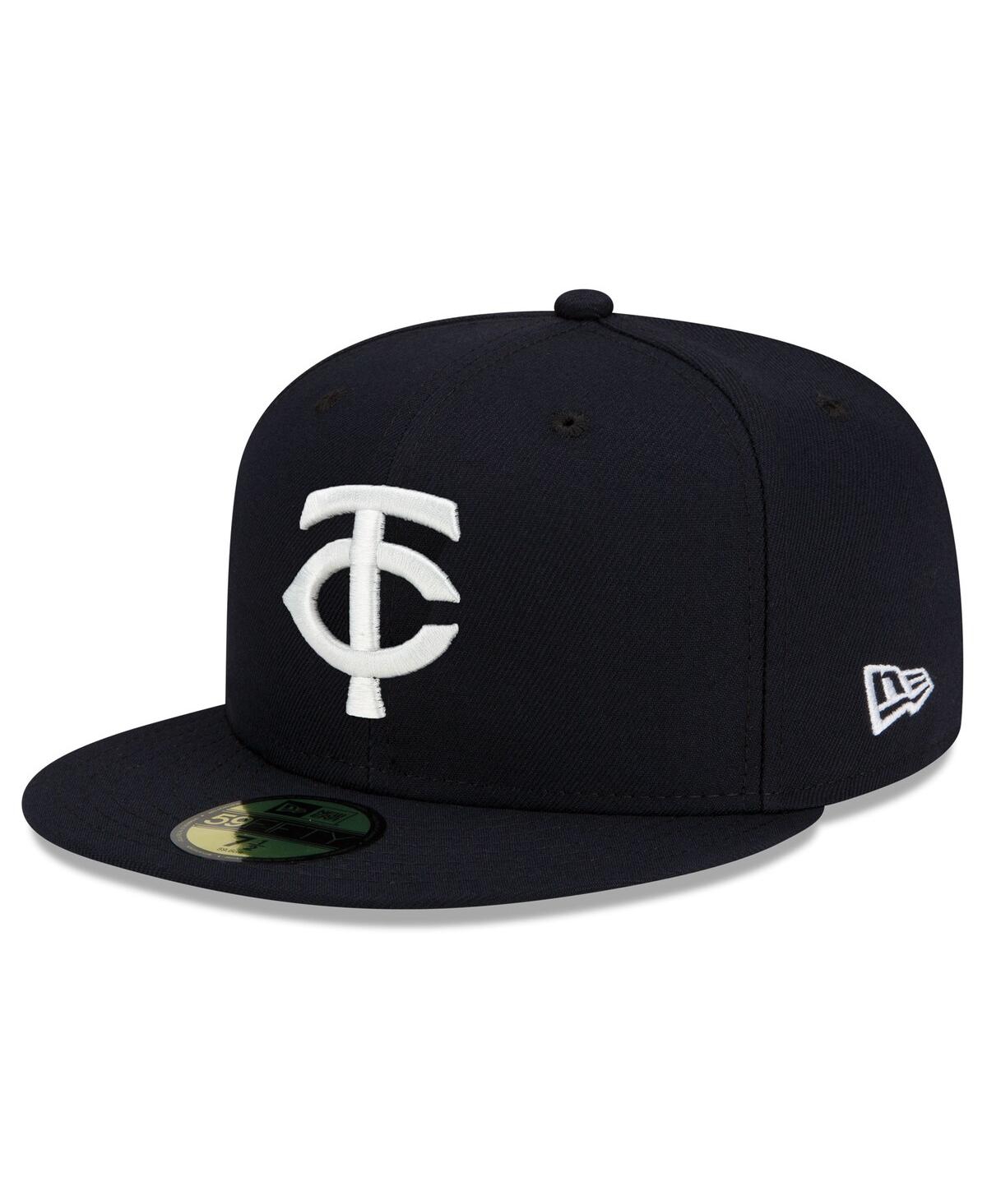 NEW ERA MEN'S NEW ERA NAVY MINNESOTA TWINS 2023 AUTHENTIC COLLECTION ALTERNATE 59FIFTY FITTED HAT 