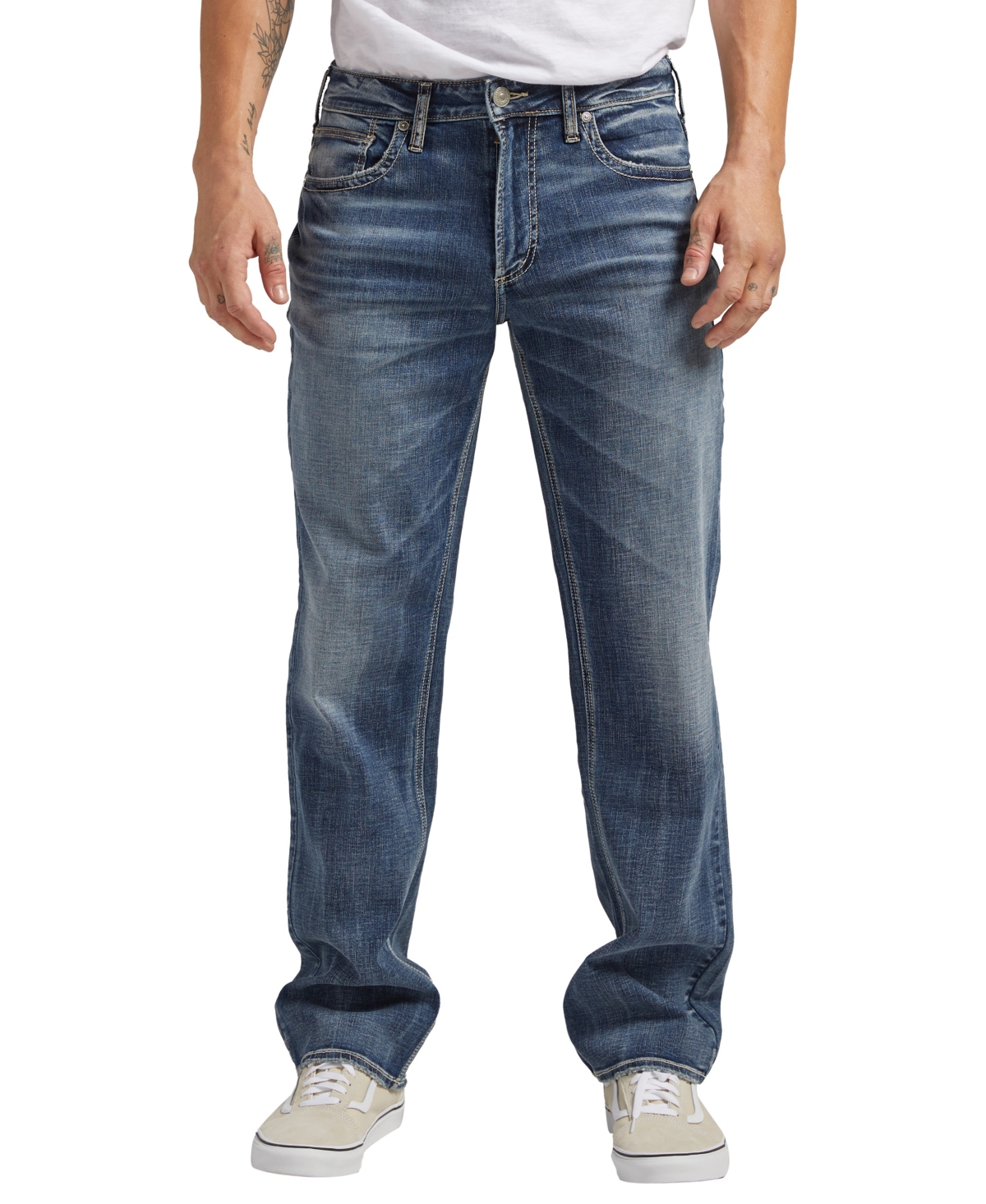 Silver Jeans Co. Men's Grayson Classic Fit Straight Leg Jeans In Indigo