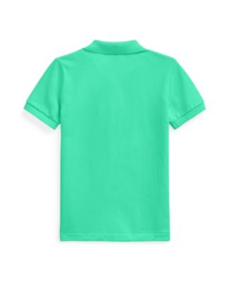 Toddler and Little Boys Cotton Mesh Polo Shirt