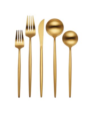 Skandia Zephyr Satin 45 Piece Flatware Set