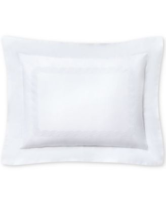 Spencer Cable Embroidery Decorative Pillow, 12" x 16"