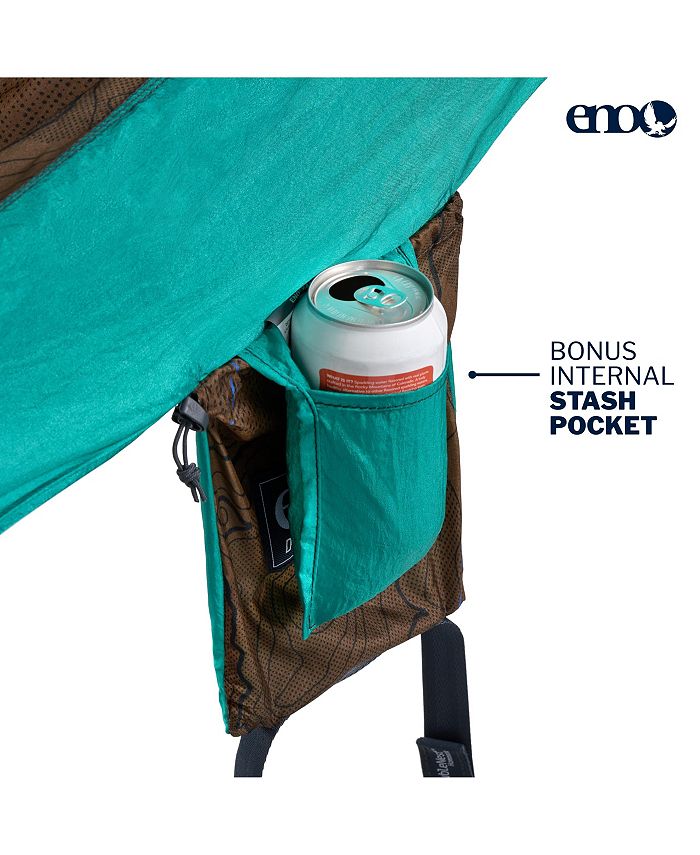 ENO DoubleNest Hammock Lightweight, Portable, 1 to 2 Person Hammock