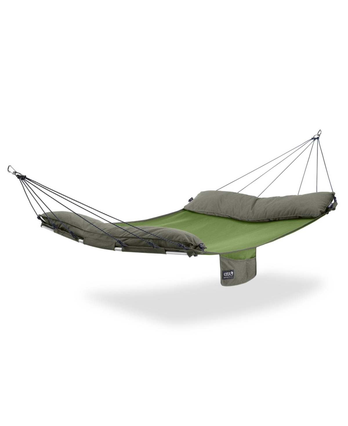 SuperNest Sl Hammock - 1 to 2 Person Backyard Hammock - Outdoor Patio Furniture for Backyard, Lawn, or Balcony - Jungle Green - Jungle Green