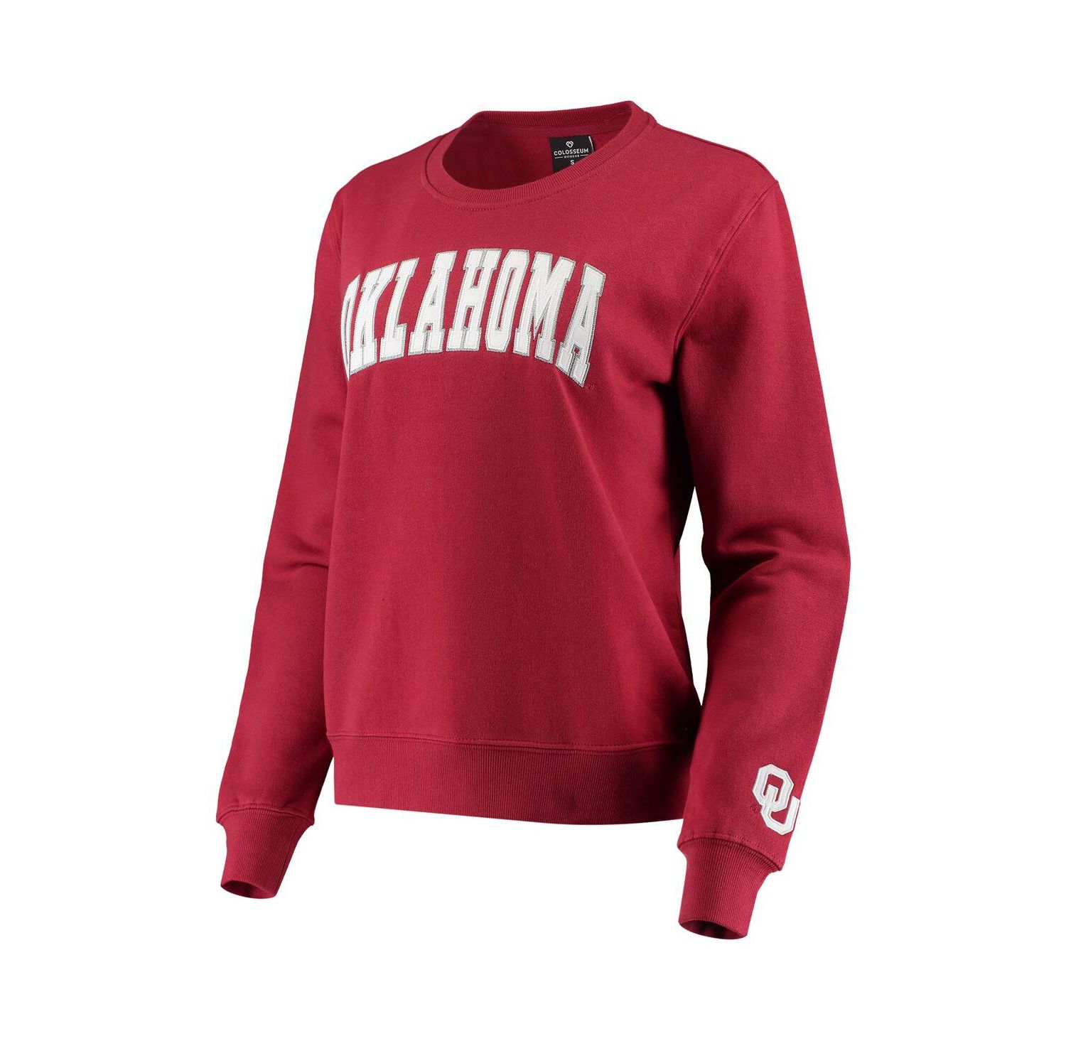 Women's Oklahoma Sooners Campanile Pullover Sweatshirt