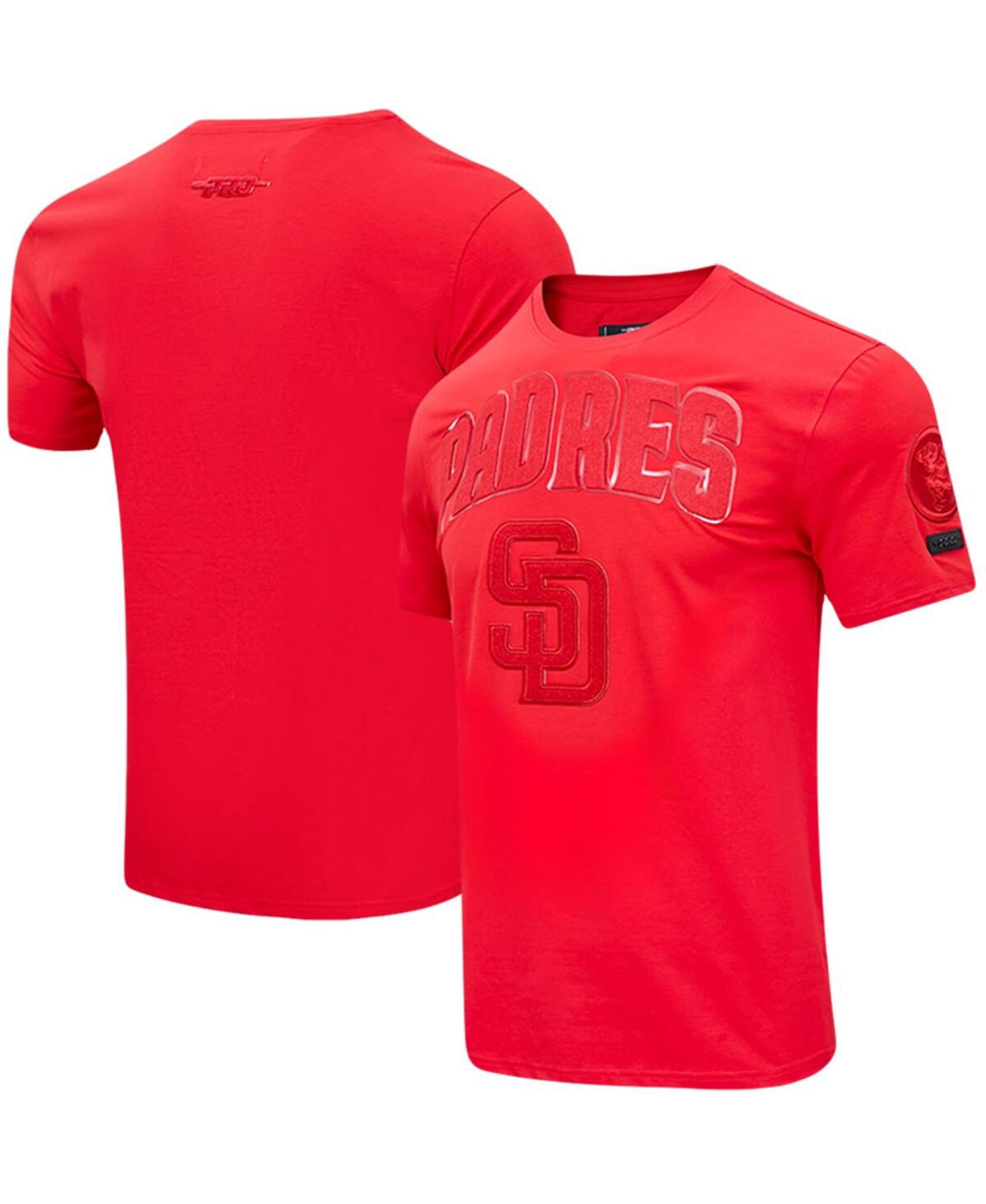 Shop Pro Standard Men's  San Diego Padres Classic Triple Red T-shirt