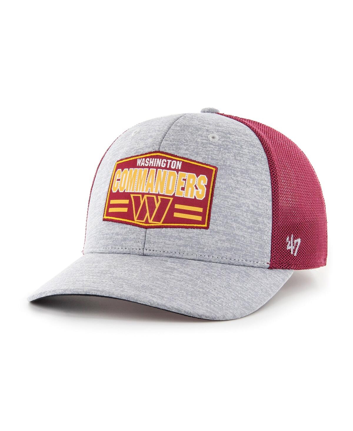Men's '47 Brand Burgundy Washington Commanders Motivator Flex Hat - Burgundy