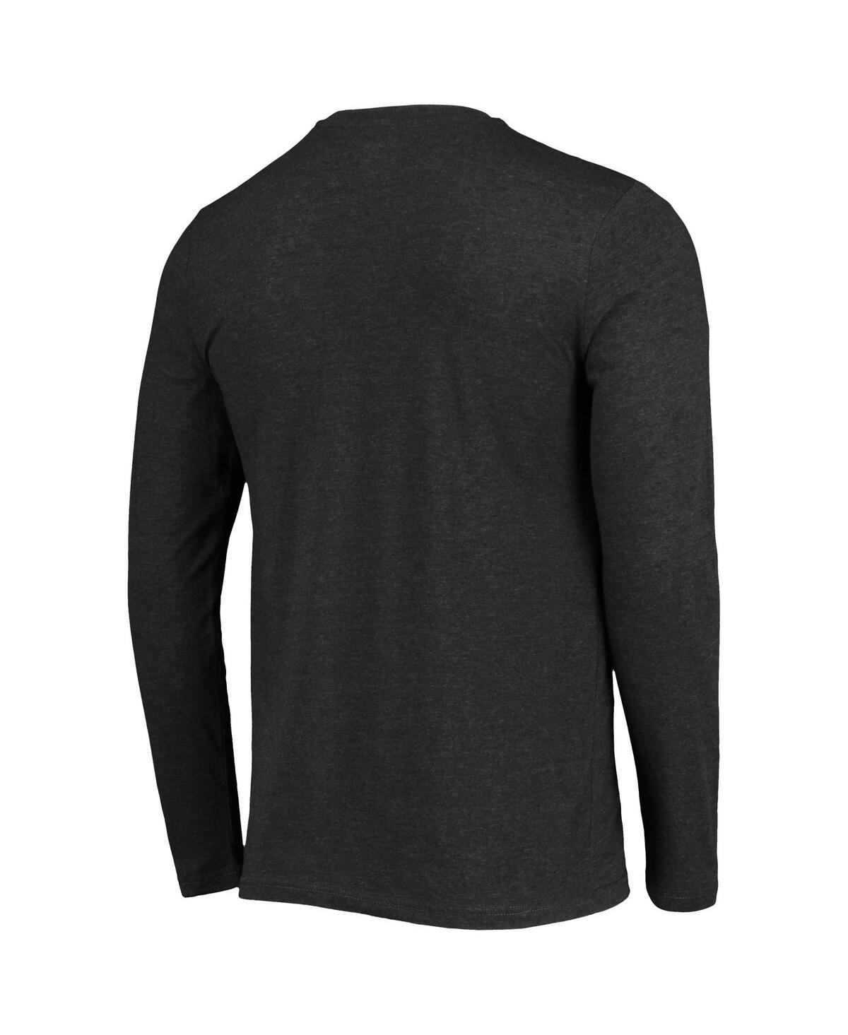 Concepts Sport Crimson/heathered Charcoal Oklahoma Sooners Meter Long Sleeve T-shirt & Pants Sleep S In Crimson,heathered Charcoal