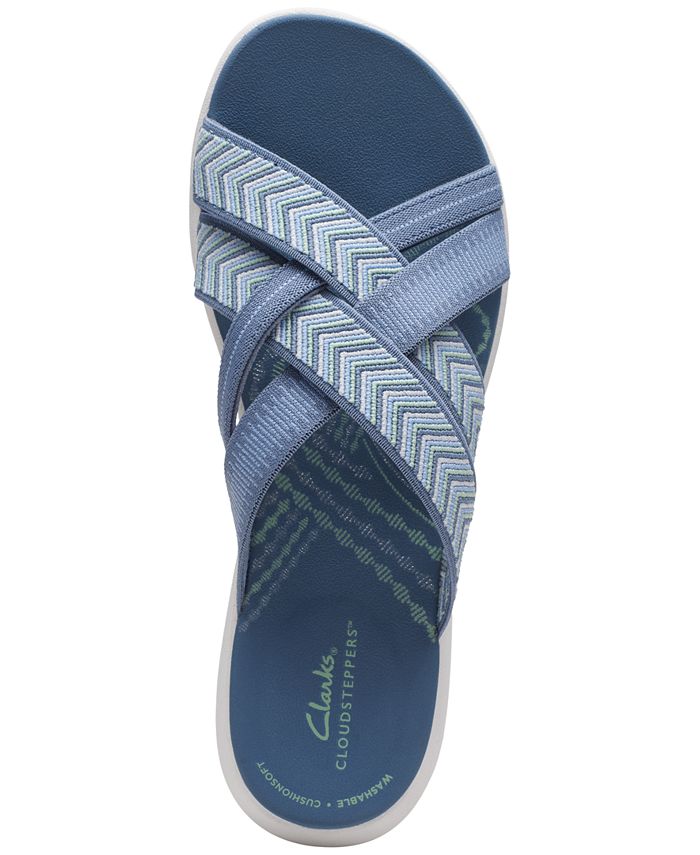 Clarks Women's Cloudsteppers™ Mira Grove Slip-On Sandals - Macy's