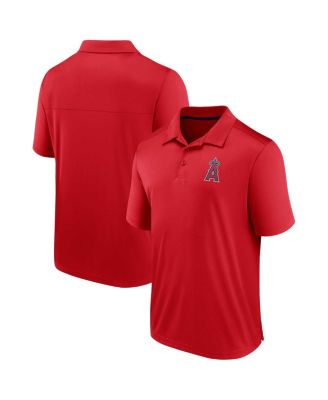 Men's Red Los Angeles Angels Hands Down Polo Shirt
