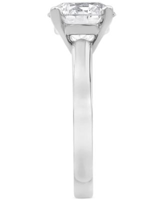 Certified Lab Grown Diamond Solitaire Engagement Ring (4 ct. t.w.) in 14k Gold