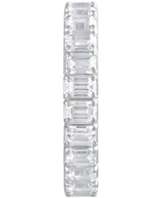 Certified Lab Grown Diamond Emerald-Cut Eternity Band (3 ct. t.w.) in 14k Gold