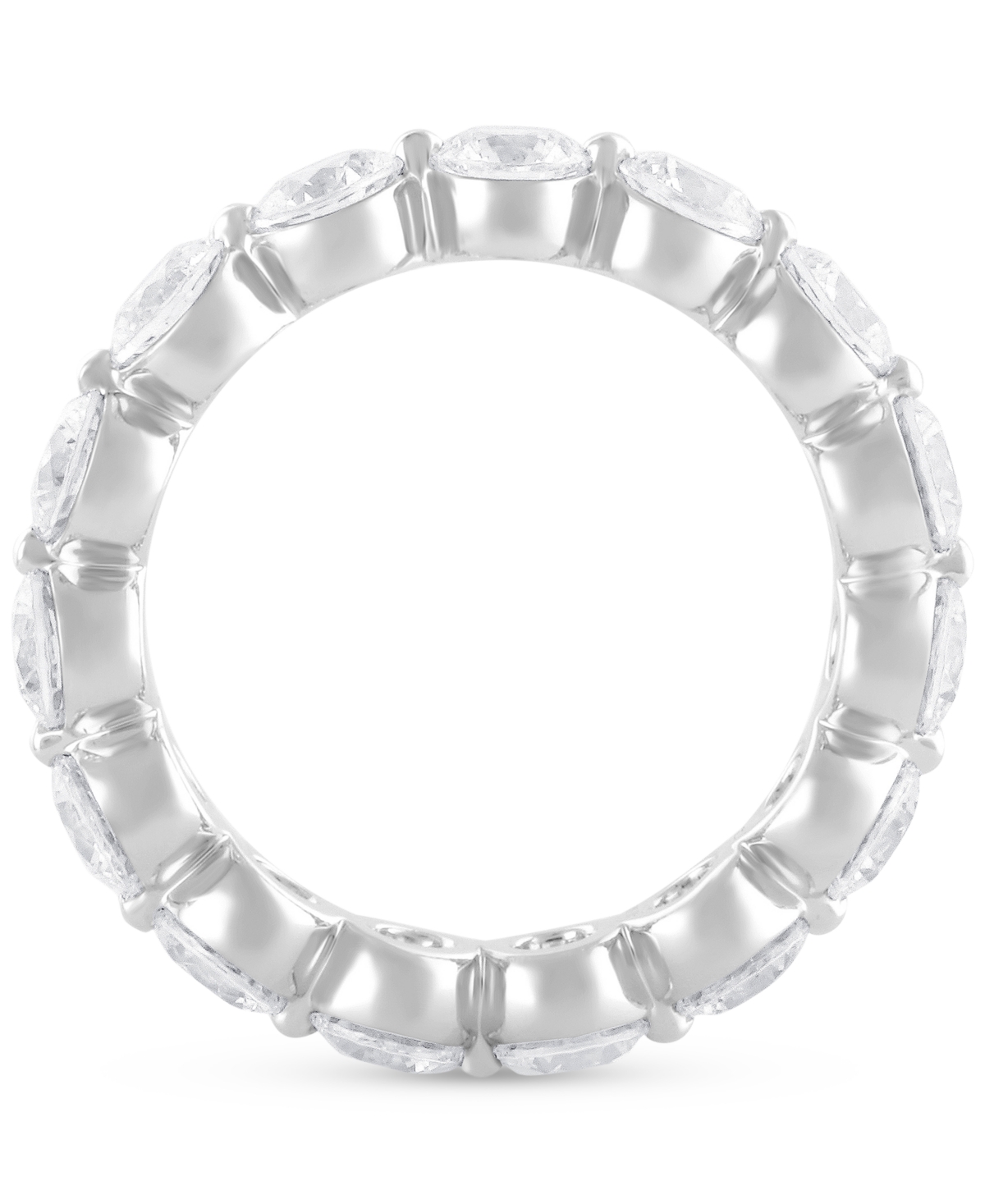 Badgley Mischka Certified Lab Grown Diamond Eternity Band (4 ct. t.w.) in 14k Gold