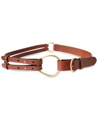 Lauren Ralph Lauren - Women's Tri-Strap Leather Belt
